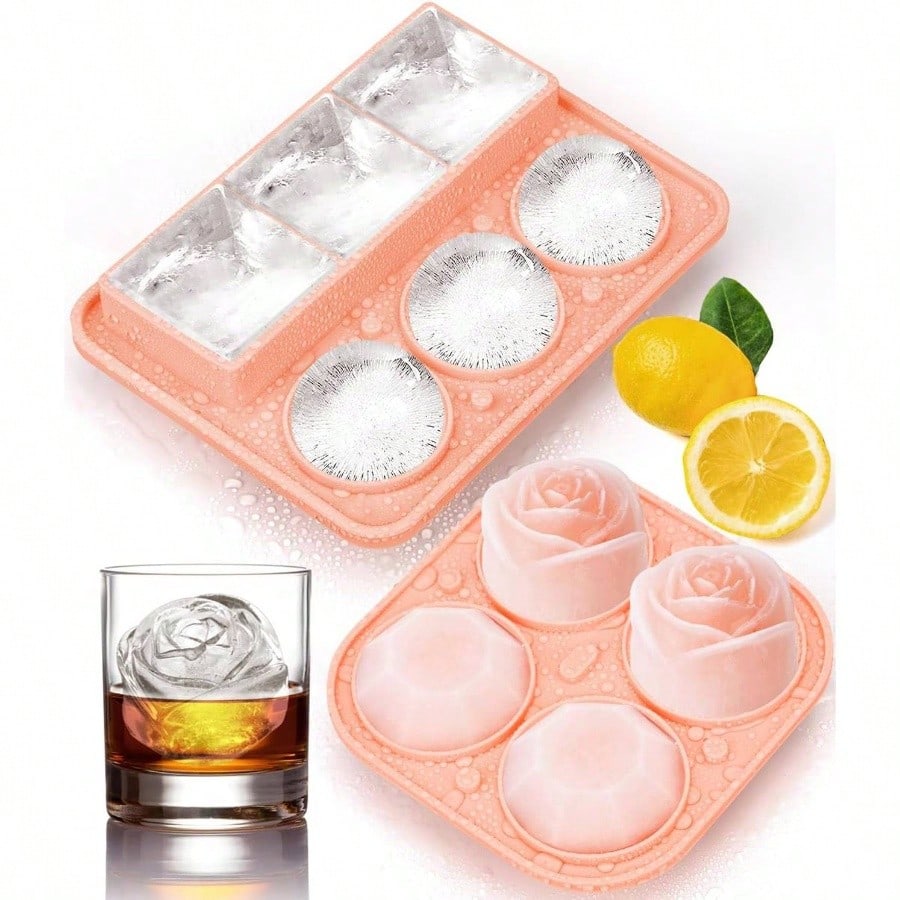 Silicone Mold Tray - Cube Tray With Lid, Silicone Molds