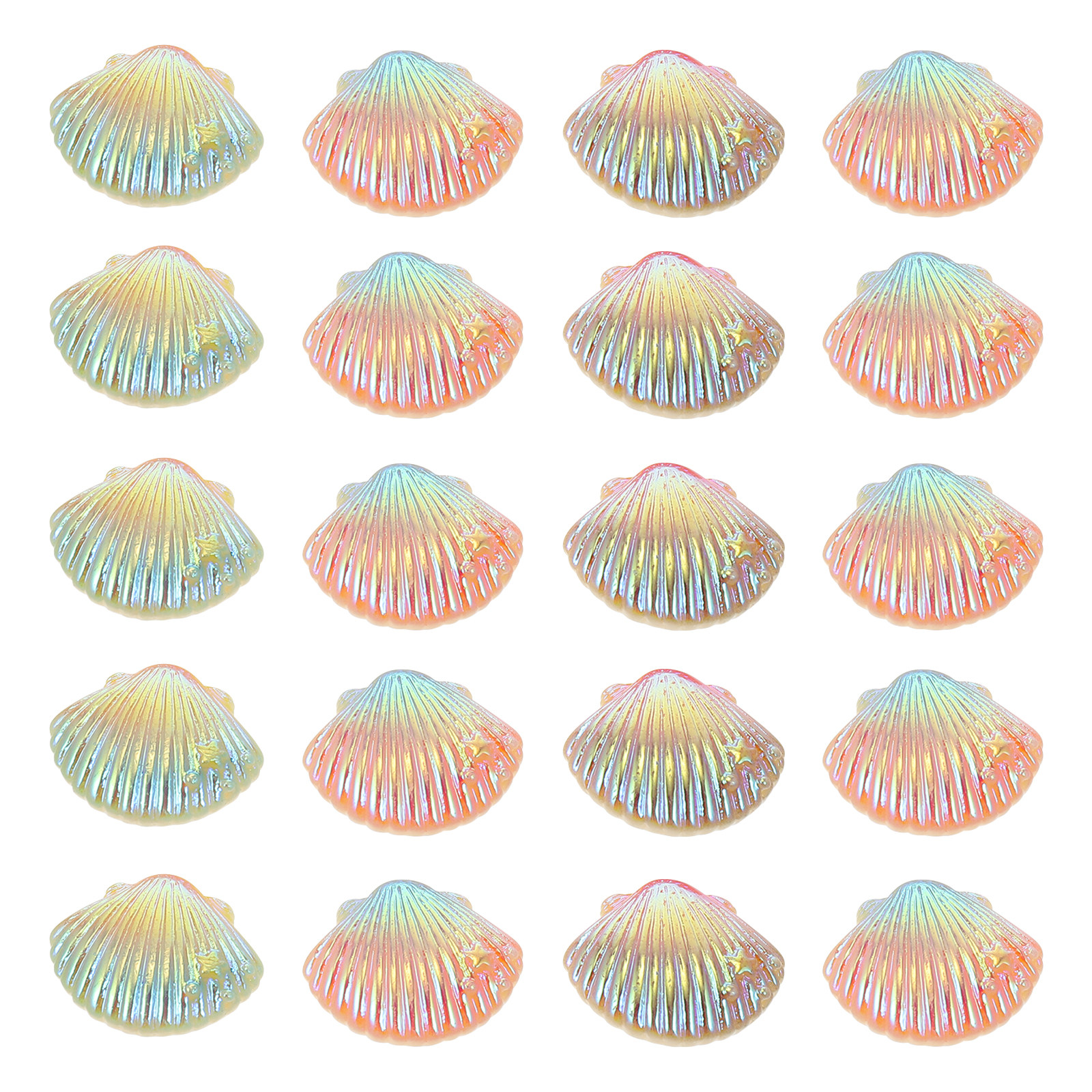Resin Crafts Diy - 20Pcs Shell Charms for DIY Phone