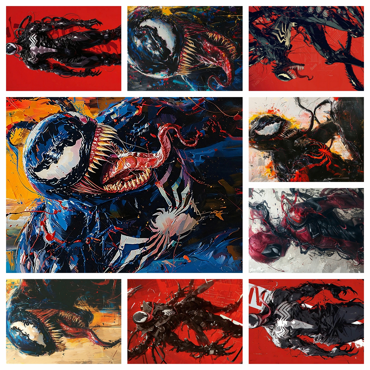Anime Marvel venom spider-man  – Resin Craft Kit recenzja i cena
