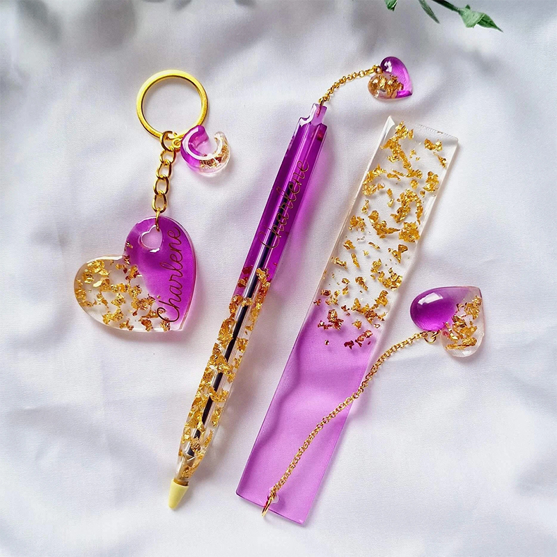 Transparent Pen and Bookmark S – Resin Pigment Set recenzja i cena