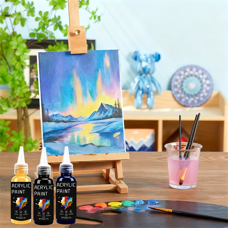 Acrylic Paint Set 6 Colors 50m – Resin Pigment Set recenzja i cena