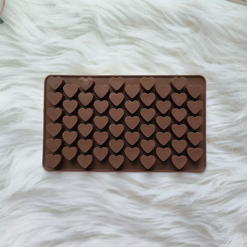 55Cavities Small Heart Silicon – Silicone Mold Tray recenzja i cena