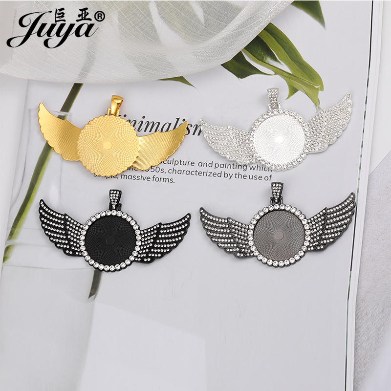 5PCS Blank Wings Pendant Setti – Bezels Set Pendant recenzja i cena
