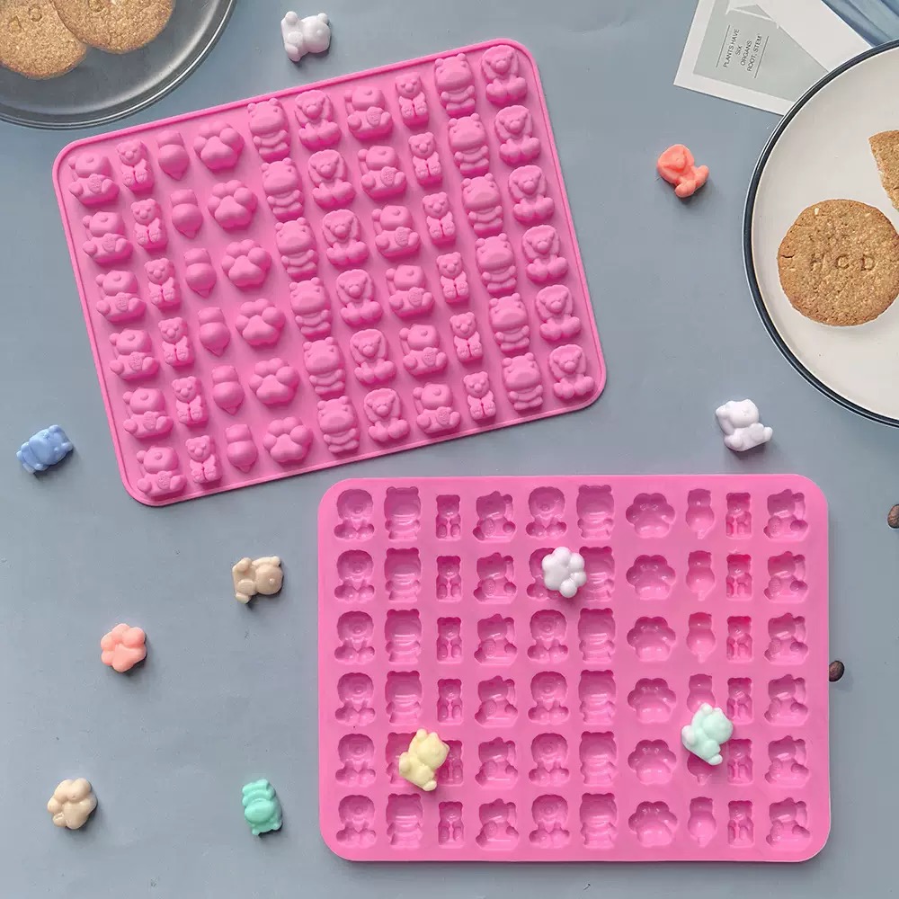 7Pcs Candy Silicone Moulds wit – Silicone Mold Tray recenzja i cena