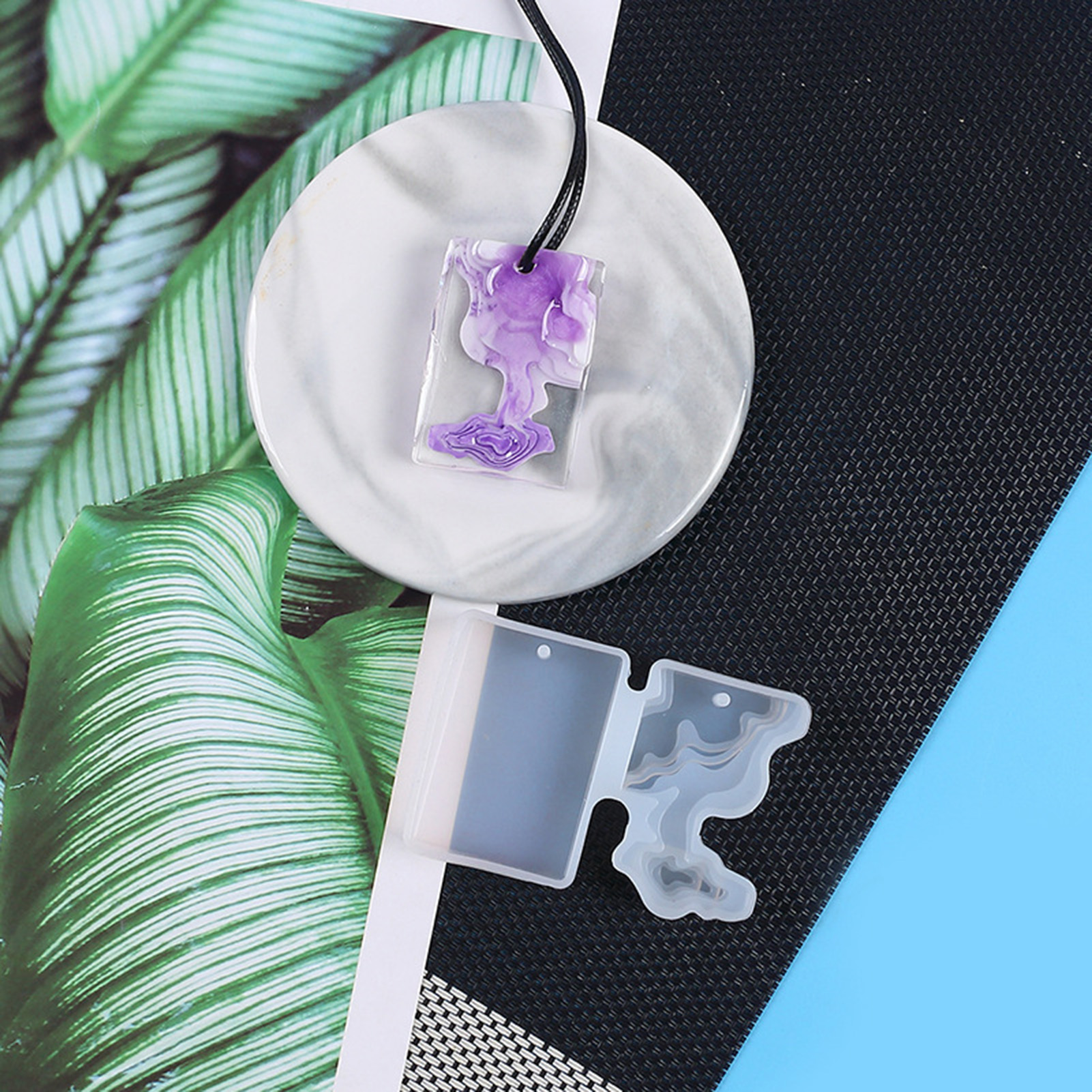 3pcs DIY Crystal Mold Set Roun – Geode Mold Silicone recenzja i cena