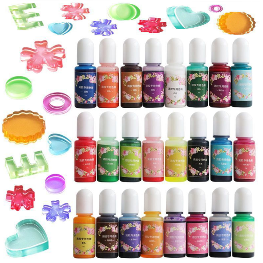 26 Colors 10ml Epoxy Resin Pig – Resin Pigment Set recenzja i cena