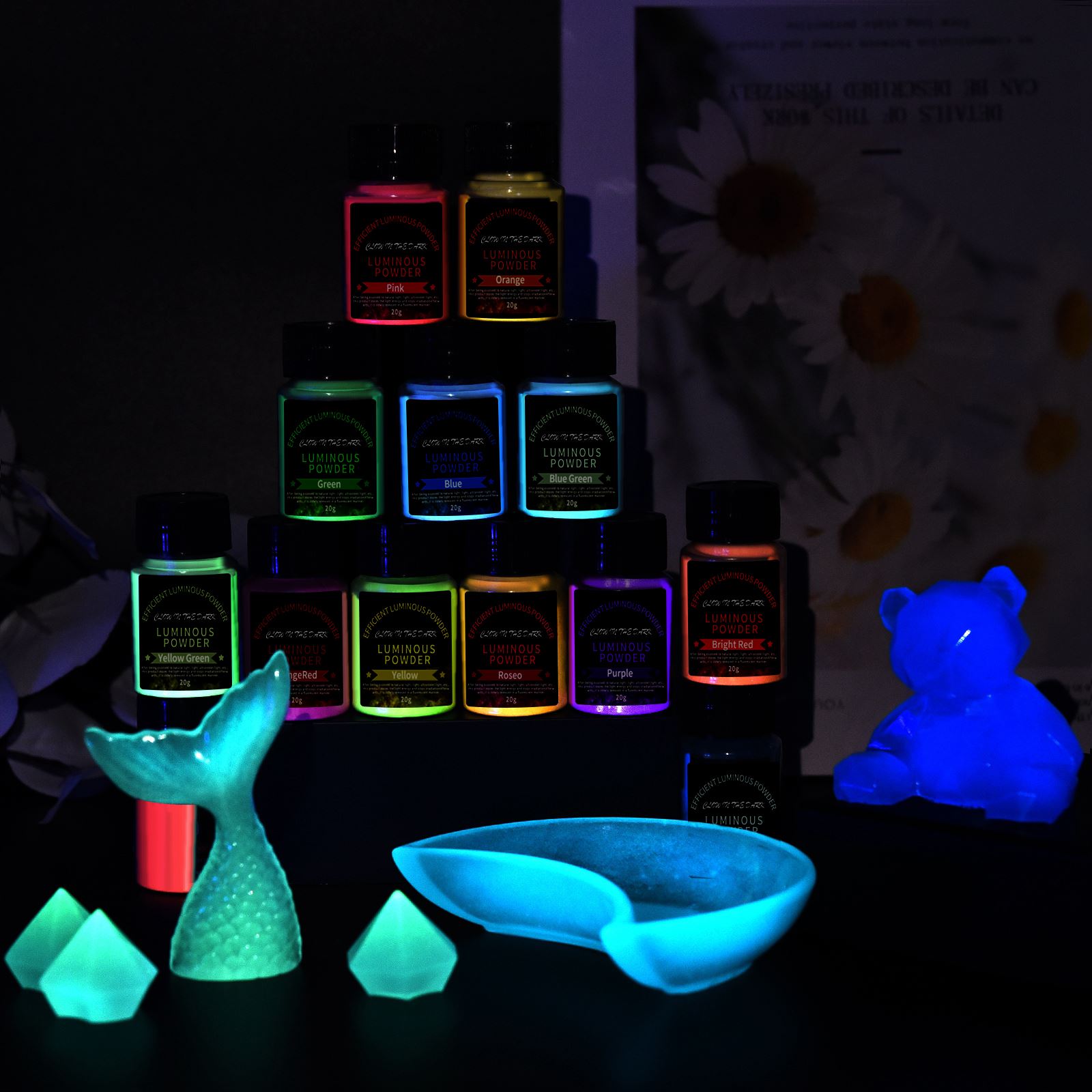 20g Long Lasting Bright Lumino – Resin Pigment Set recenzja i cena
