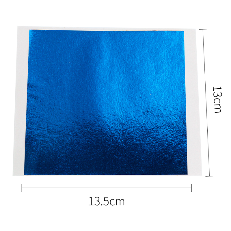 1000pcs/pack 13cm Leaf Sheets  – Gold Foil Flakes recenzja i cena