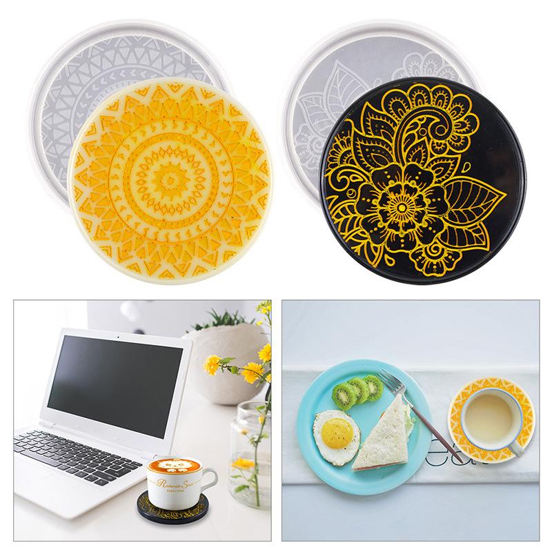 Flower Coaster Silicone Mold E – Coaster Mold Round recenzja i cena