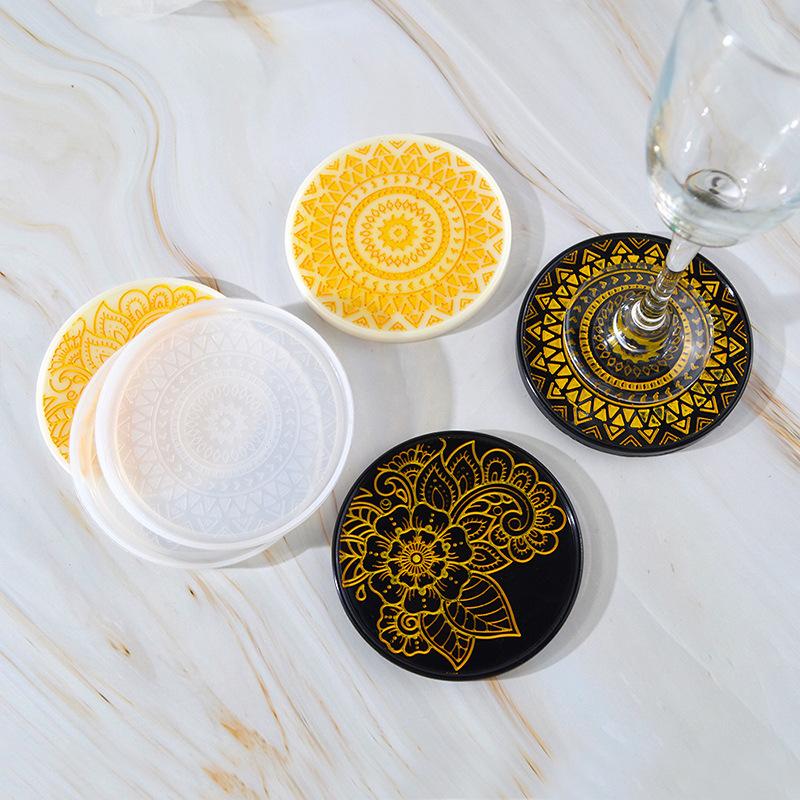 Flower Coaster Silicone Mold E – Coaster Mold Round recenzja i cena