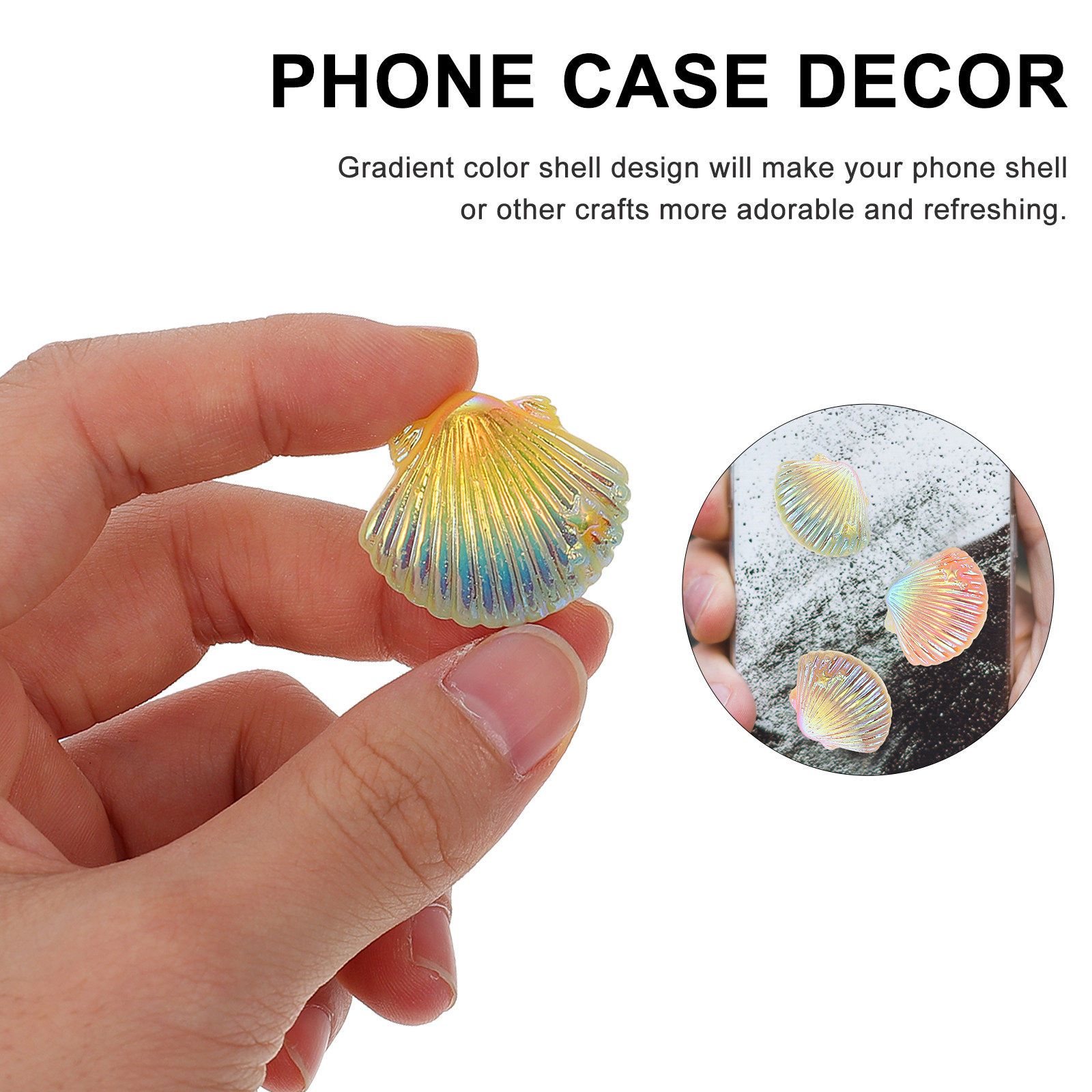 20Pcs Shell Charms for DIY Pho – Resin Crafts Diy recenzja i cena