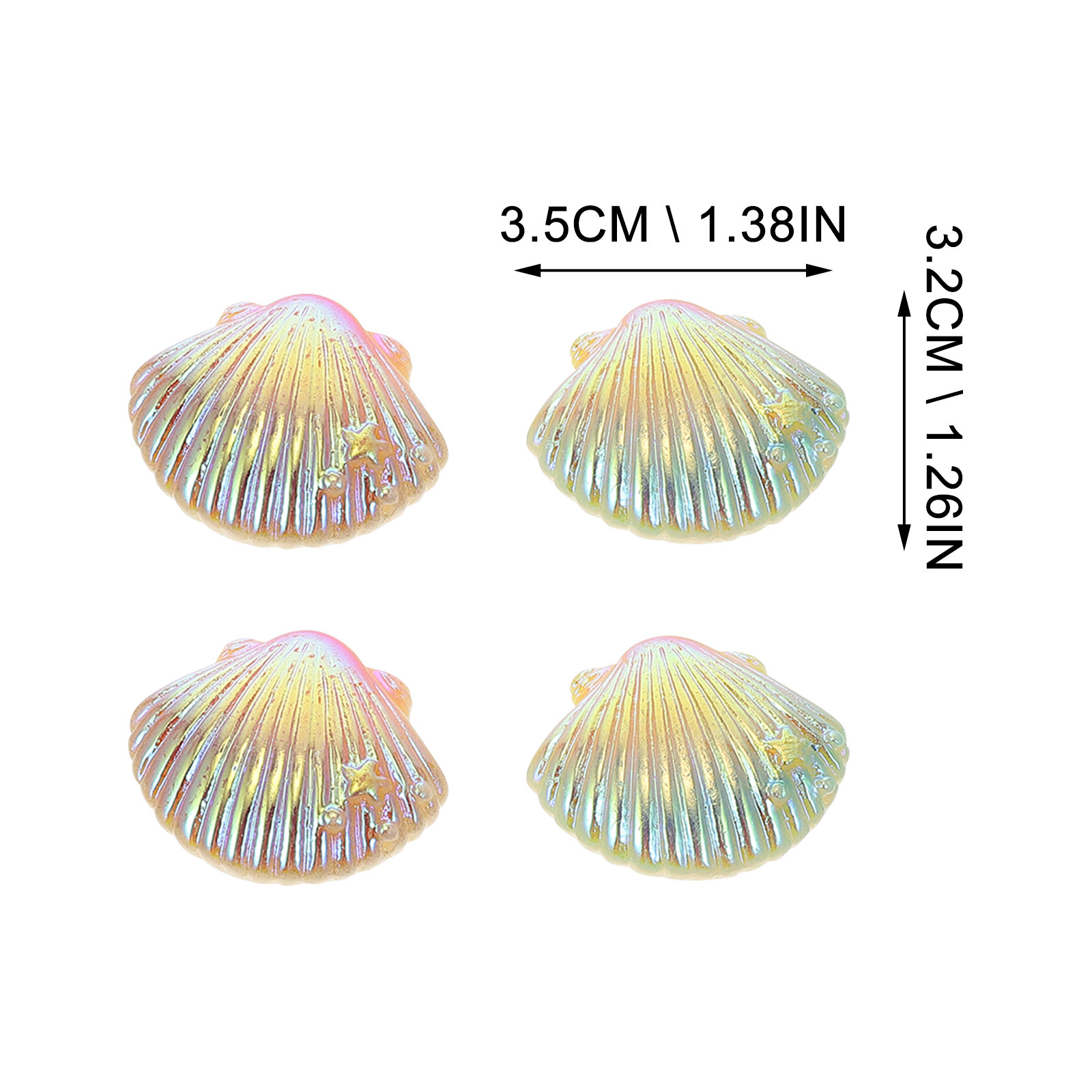 20Pcs Shell Charms for DIY Pho – Resin Crafts Diy recenzja i cena