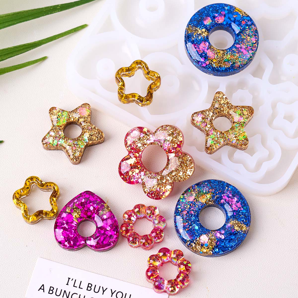 Handmade Press On Nails Transp – Resin Craft Material recenzja i cena