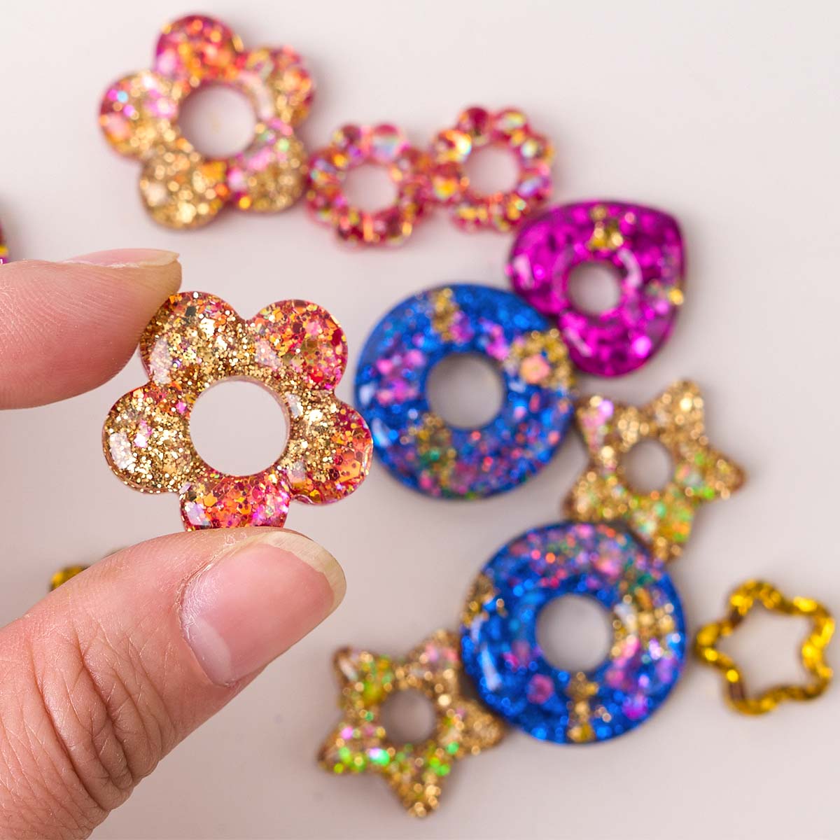 Handmade Press On Nails Transp – Resin Craft Material recenzja i cena