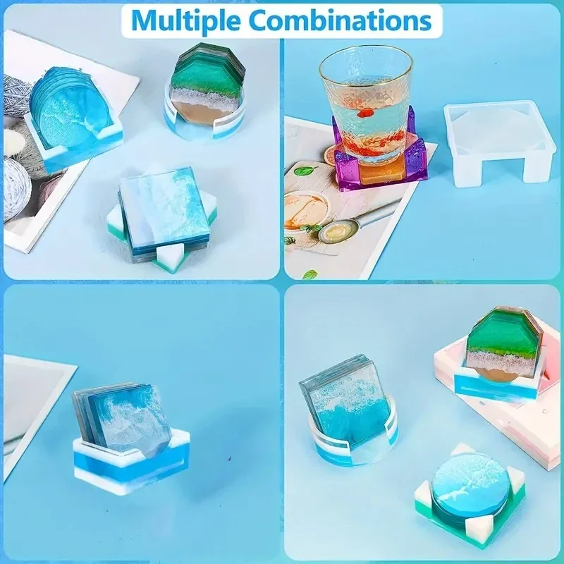 5Pcs/Set DlY Epoxy Resin Cup C – Coaster Mold Round recenzja i cena