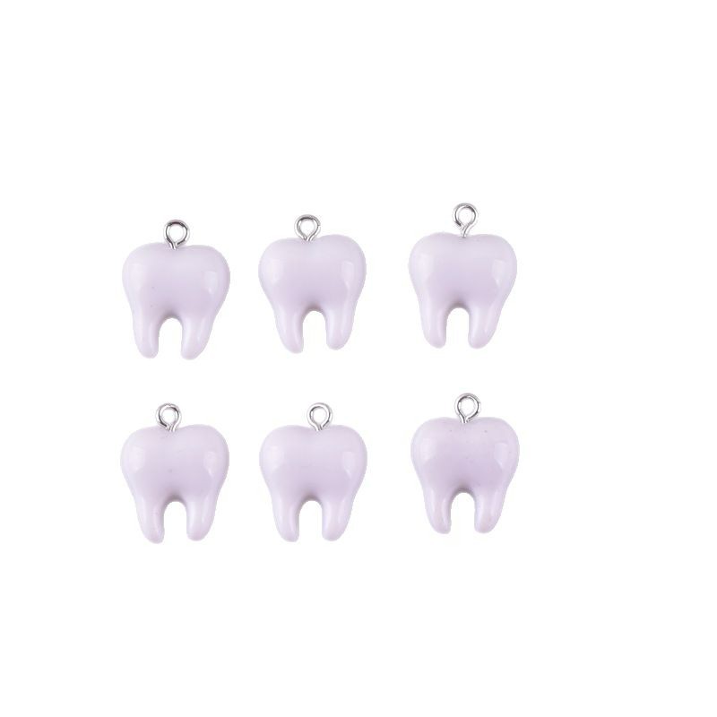 10pcs Cute White Teeth Resin P – Resin Craft Projects recenzja i cena