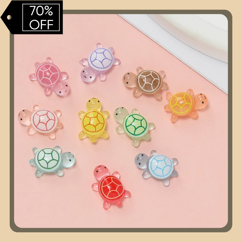 10pcs/lot Mini Resin Sea Turtl – Resin Crafts Diy recenzja i cena