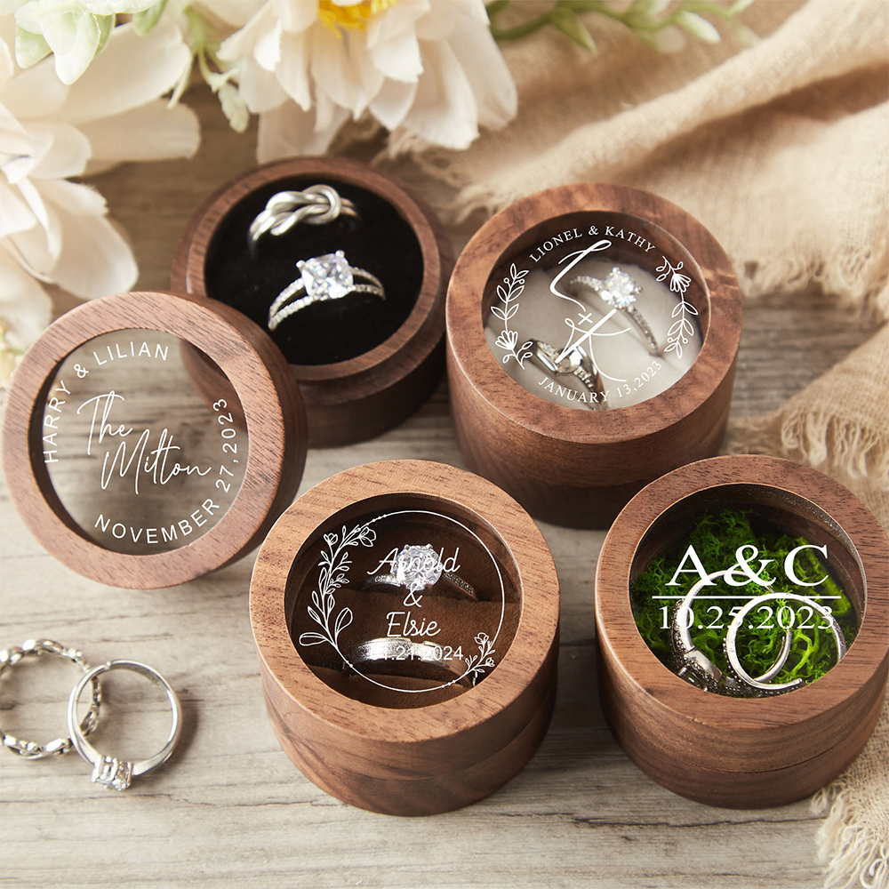 Personalized Wooden Wedding Ri – Wood Ring Blank recenzja i cena