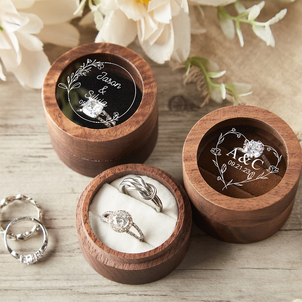 Personalized Wooden Wedding Ri – Wood Ring Blank recenzja i cena