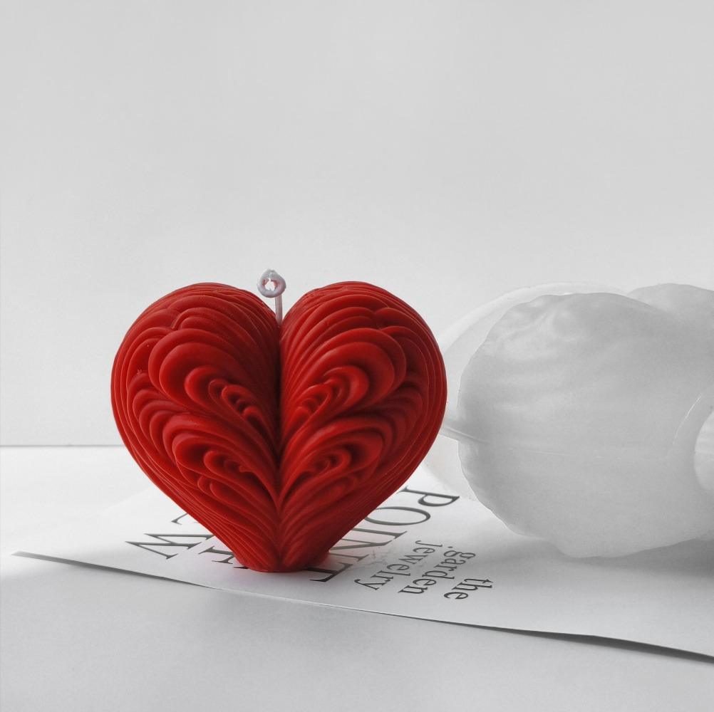 Romantic Heart Silicone Candle – Resin Ocean Wave Mold recenzja i cena