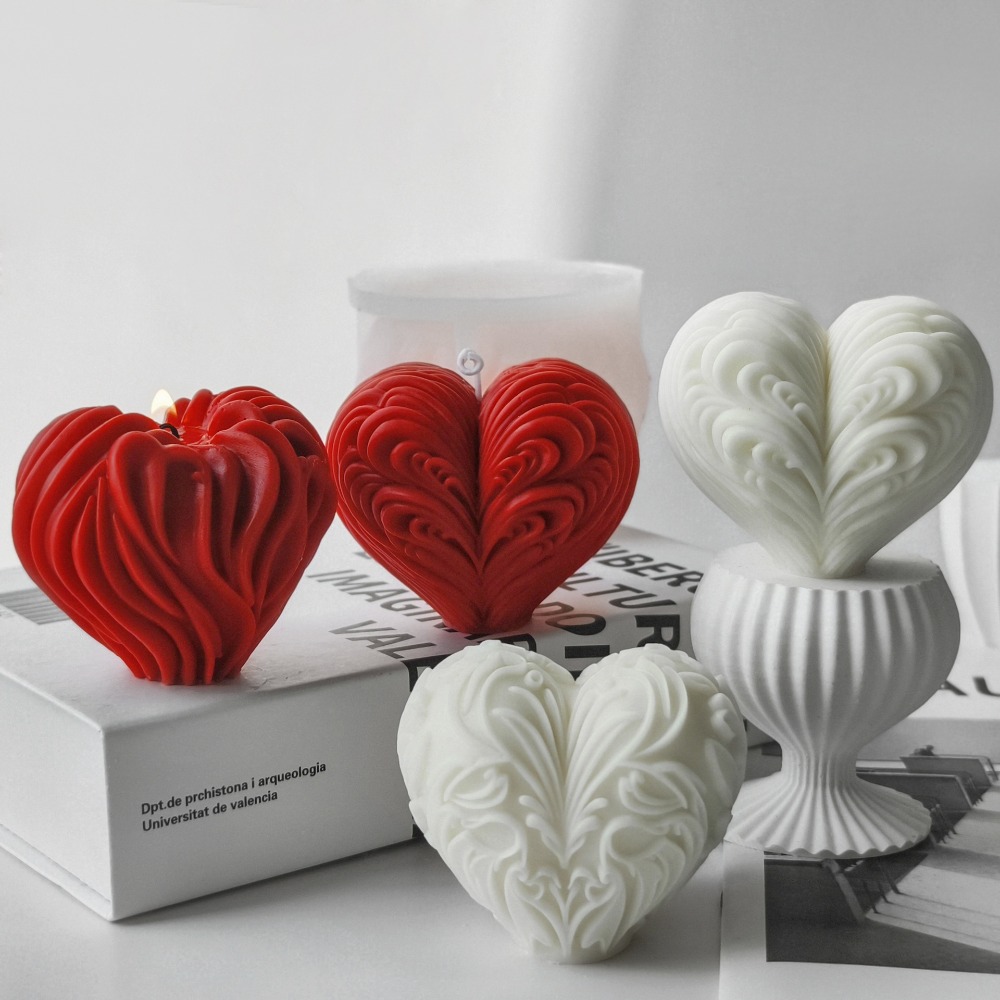 Romantic Heart Silicone Candle – Resin Ocean Wave Mold recenzja i cena