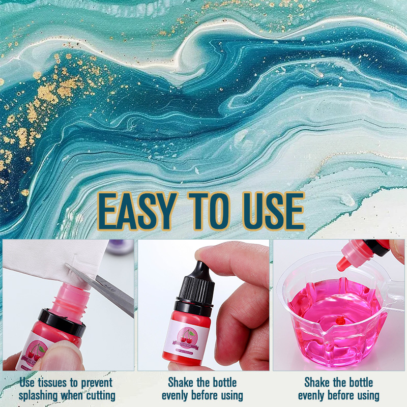 Epoxy Resin Color Pigment 24 V – Resin Pigment Set recenzja i cena