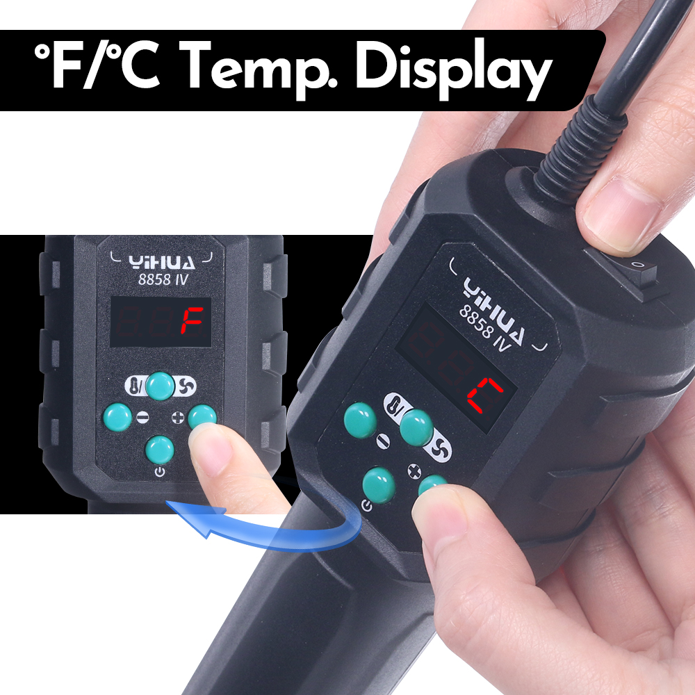 YIHUA Hot Air Gun Temperature  – Heat Gun Small recenzja i cena