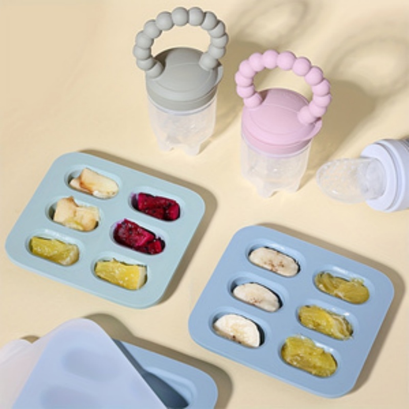 2pcs/set Baby Feeding Set: Fru – Silicone Mold Tray recenzja i cena