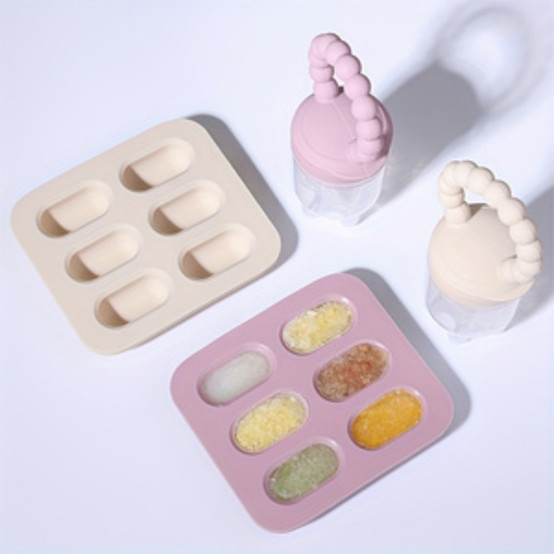 2pcs/set Baby Feeding Set: Fru – Silicone Mold Tray recenzja i cena