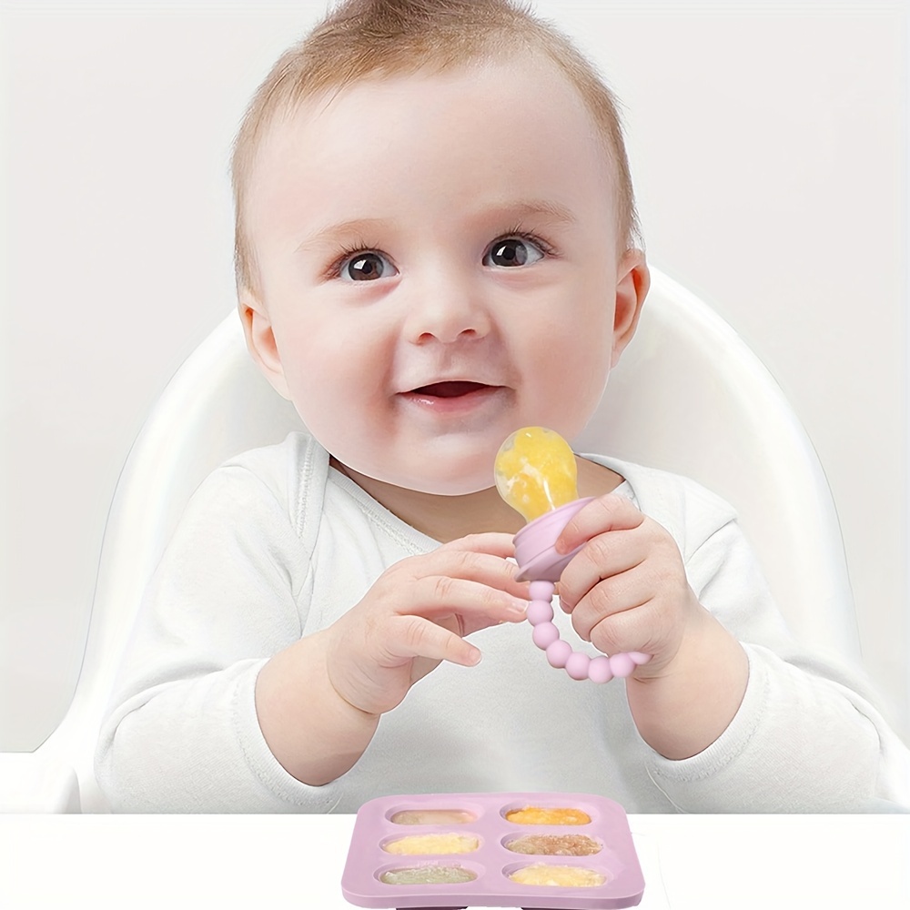 2pcs/set Baby Feeding Set: Fru – Silicone Mold Tray recenzja i cena