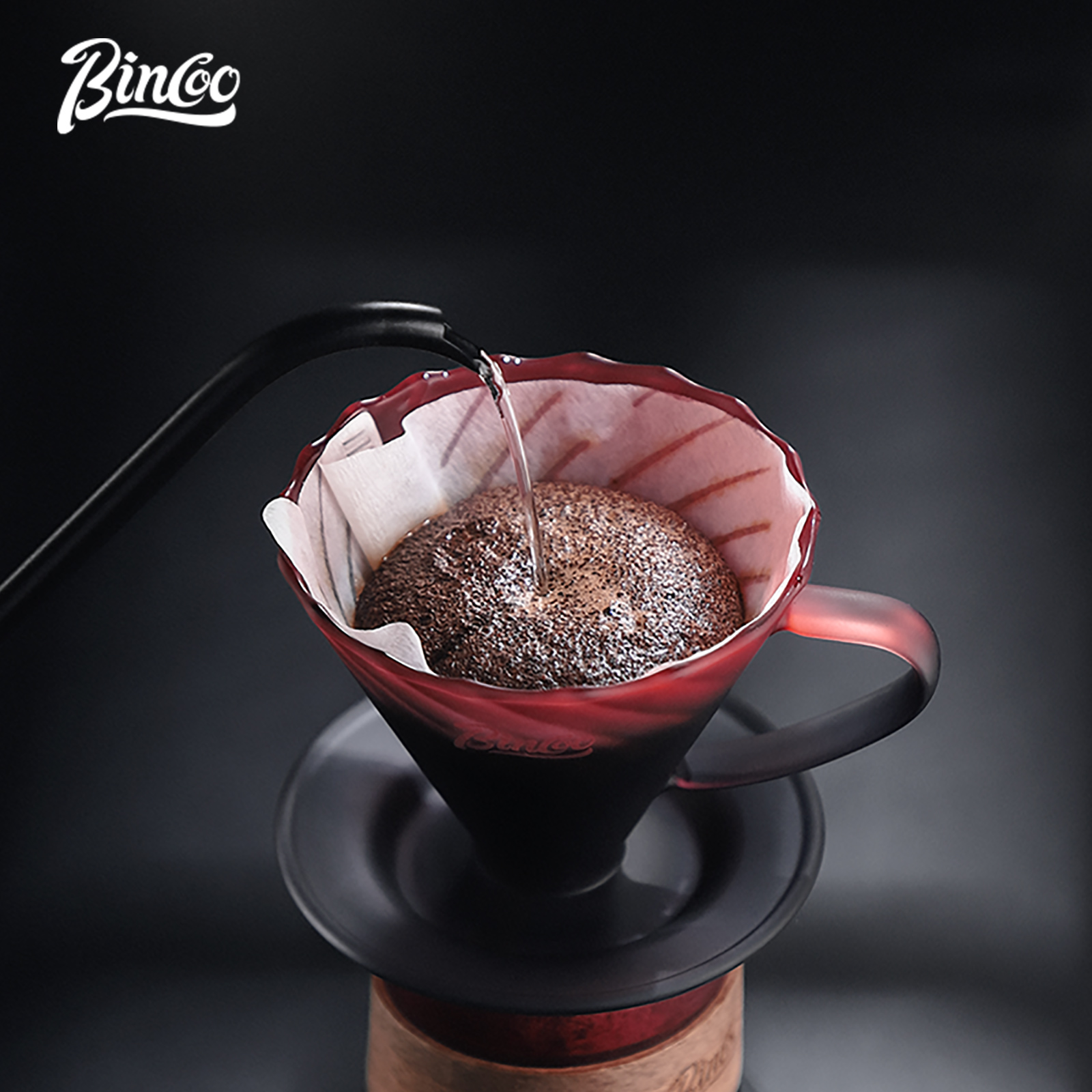 Bincoo Pour Over Coffee Maker  – Mixing Cup Silicone recenzja i cena