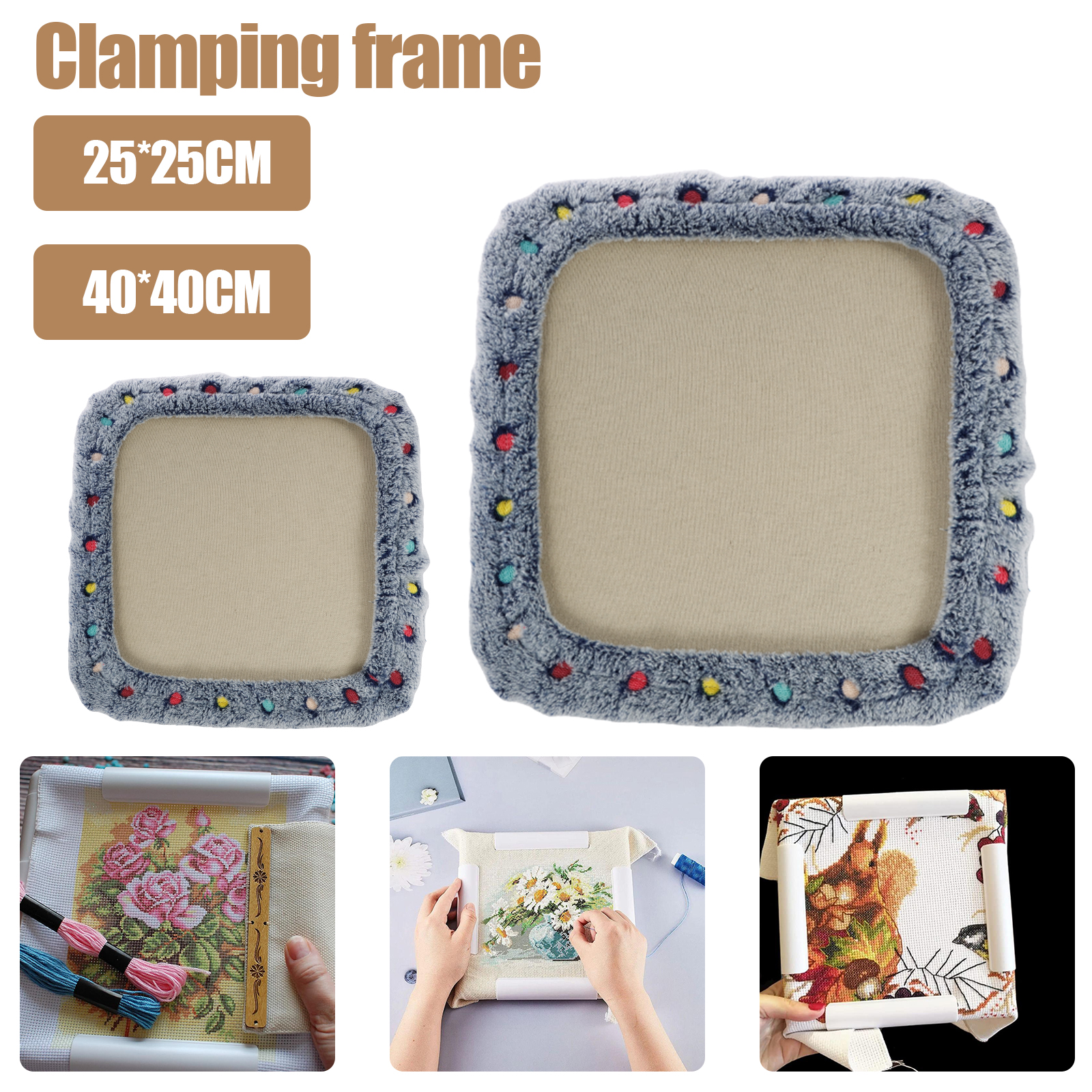 Punch Needle Frame Square Embr – Wood Ring Blank recenzja i cena