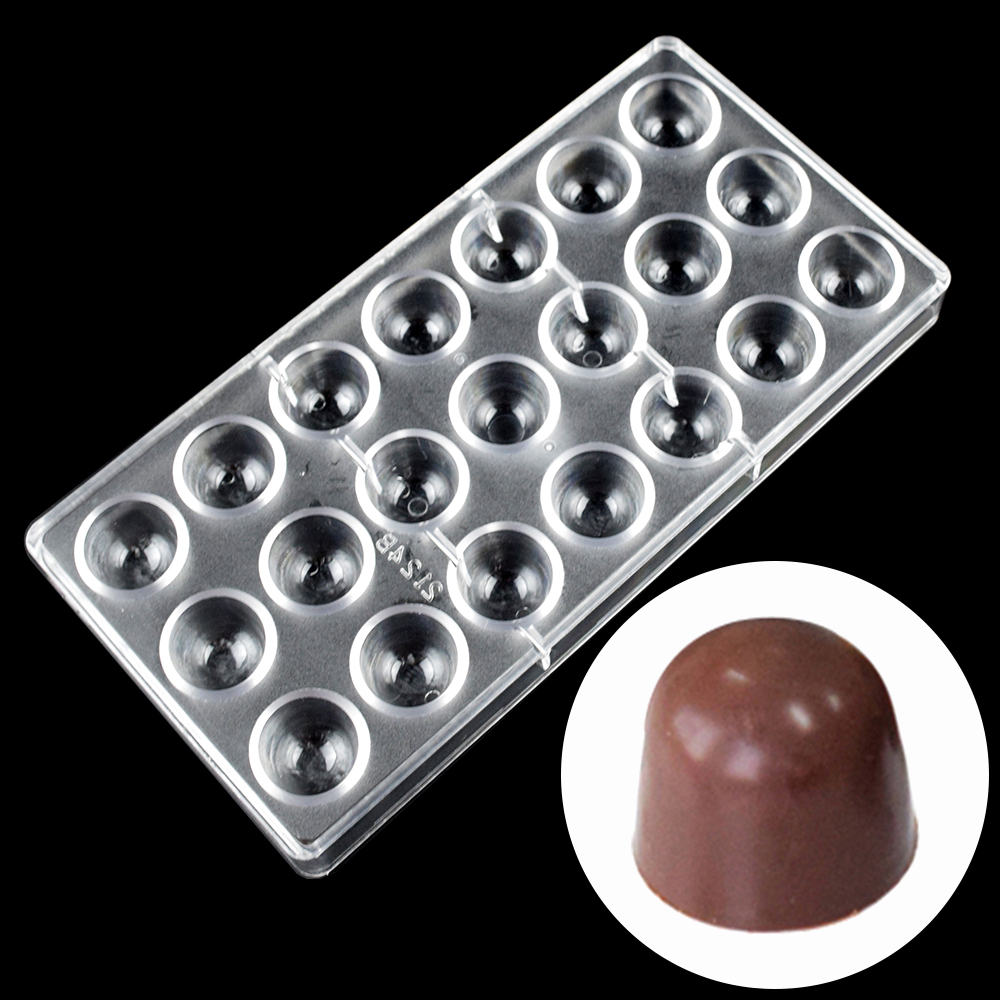 21 Cavity Dome Chocolate Mold  – Dome Mold Clear recenzja i cena