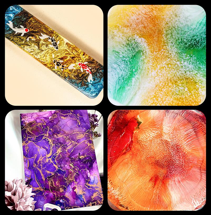 1 Set Art Ink Alcohol Epoxy Re – Resin Dye Alcohol recenzja i cena