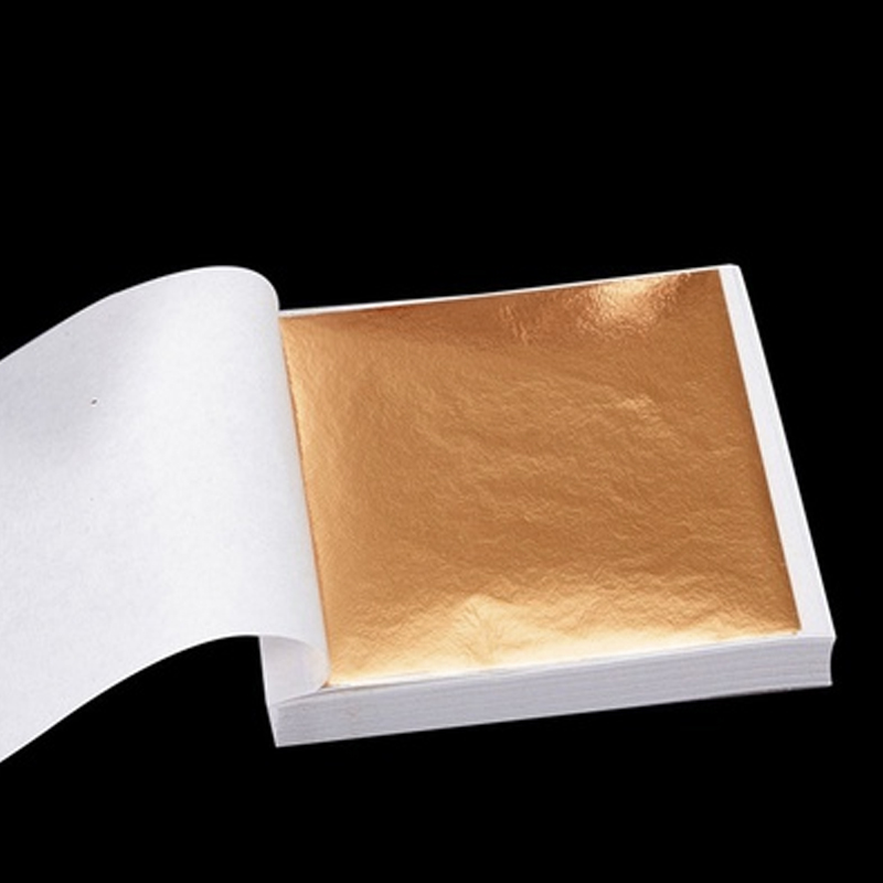 100pcs  Art Craft Design Paper – Gold Foil Flakes recenzja i cena