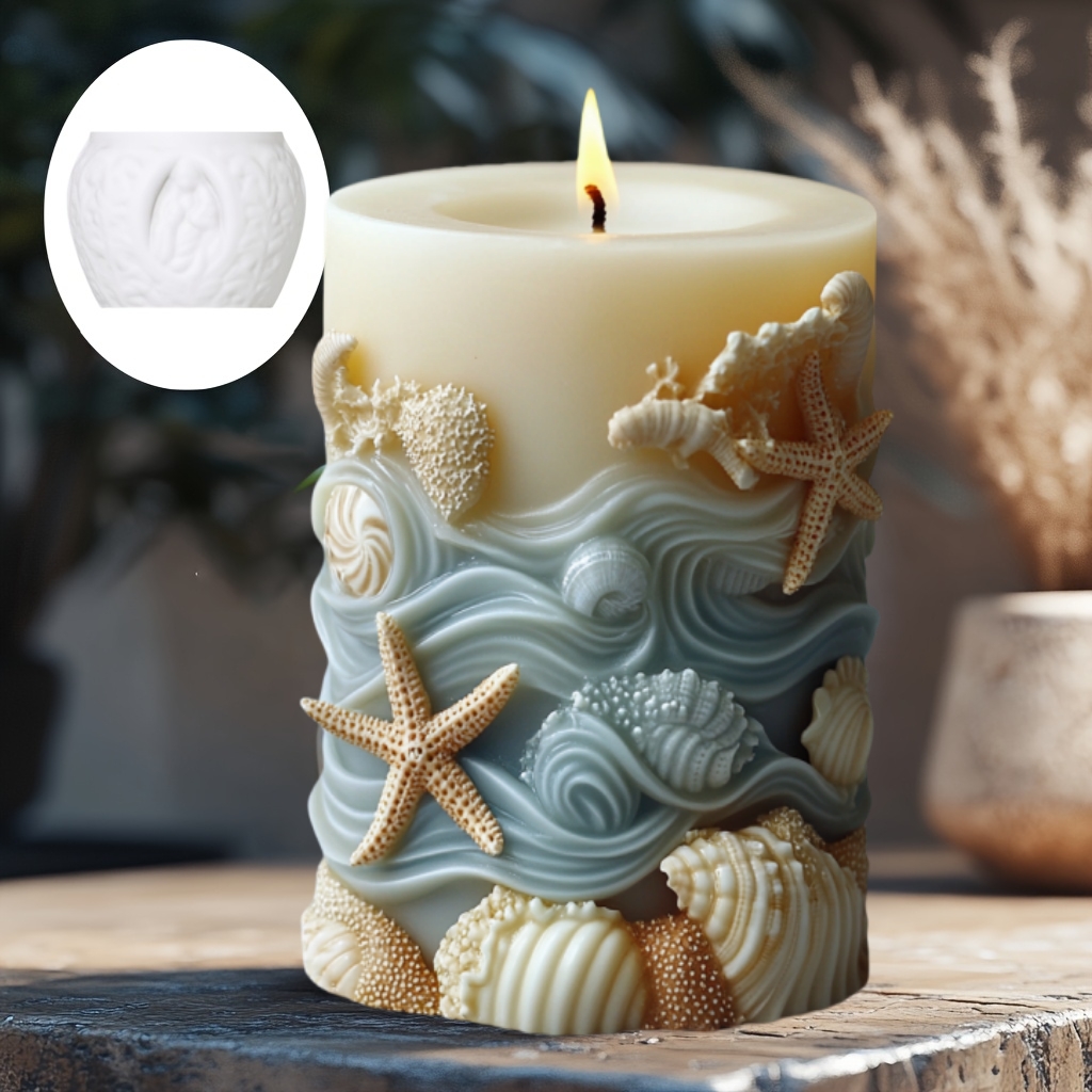 DIY Ocean style relief cylindr – Resin Ocean Wave Mold recenzja i cena