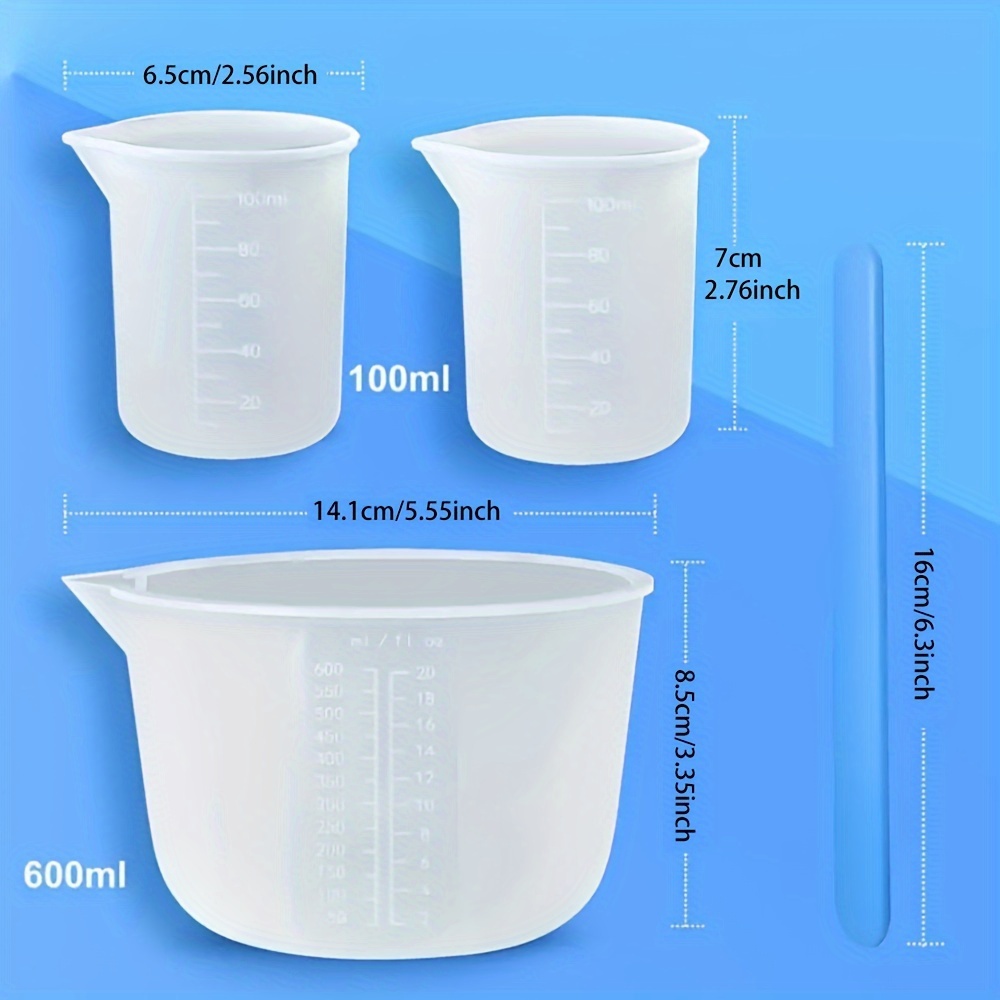 Silicone Measuring Cups, Resin – Mixing Cup Silicone recenzja i cena