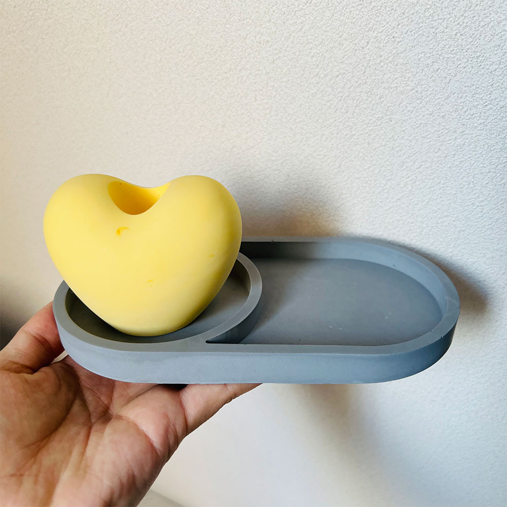 Oval Storage Tray Concrete Mol – Coaster Mold Round recenzja i cena