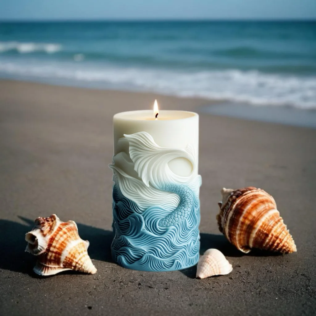 2024 ocean wave foam cylindric – Resin Ocean Wave Mold recenzja i cena