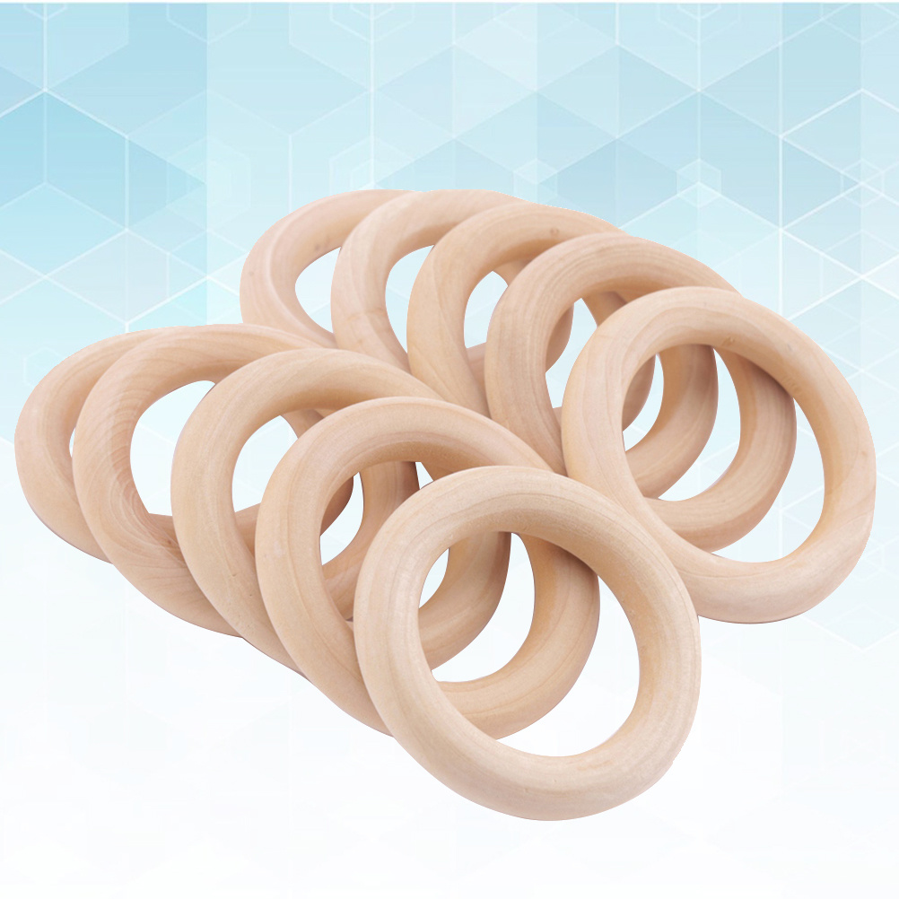 12Pcs Smooth Wooden Rings 55Mm – Wood Ring Blank recenzja i cena