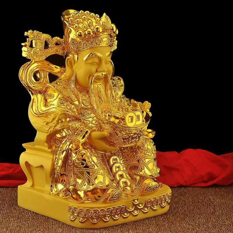 Feng Shui Gold God of Wealth L – Resin Crafts recenzja i cena
