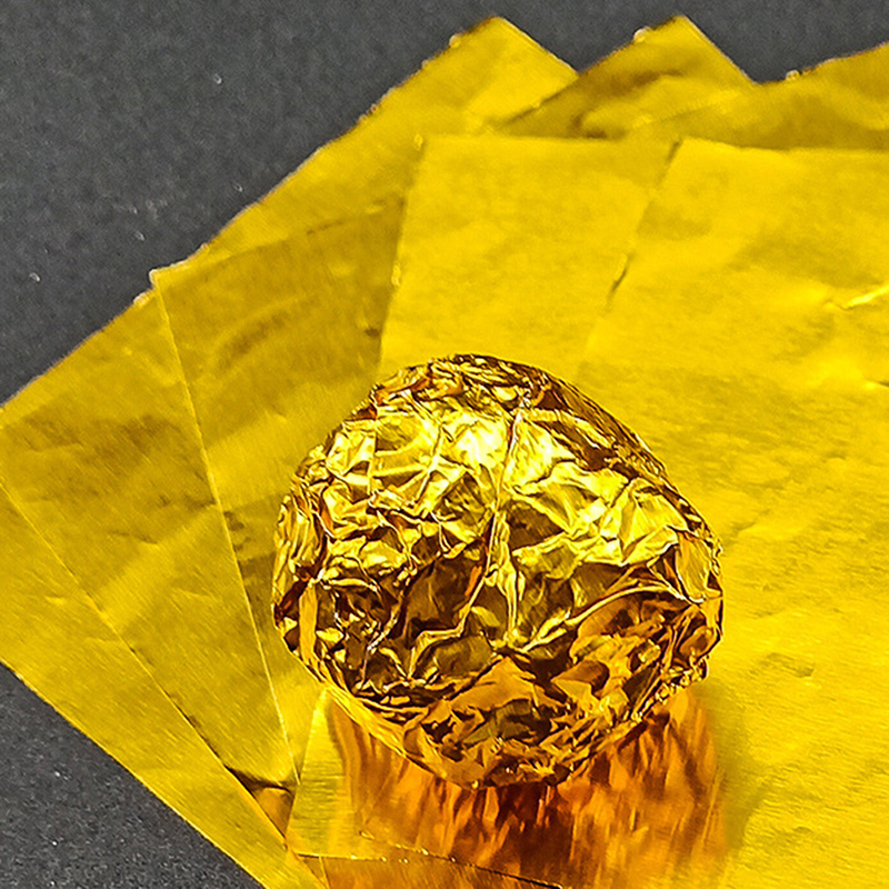 100pcs 20cm Gold Aluminium Foi – Gold Foil Flakes recenzja i cena