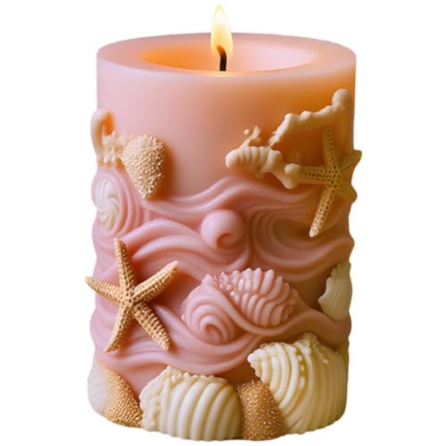 Seashell Starfish Embossed Cyl – Resin Ocean Wave Mold recenzja i cena