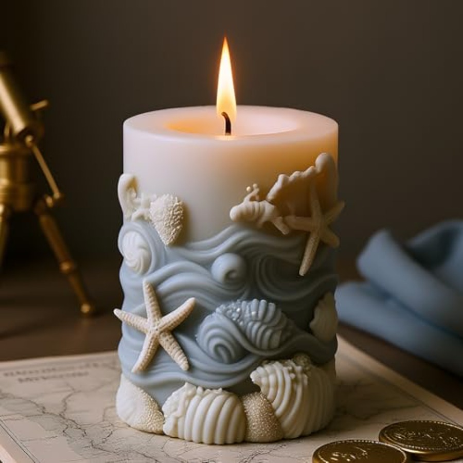 Seashell Starfish Embossed Cyl – Resin Ocean Wave Mold recenzja i cena