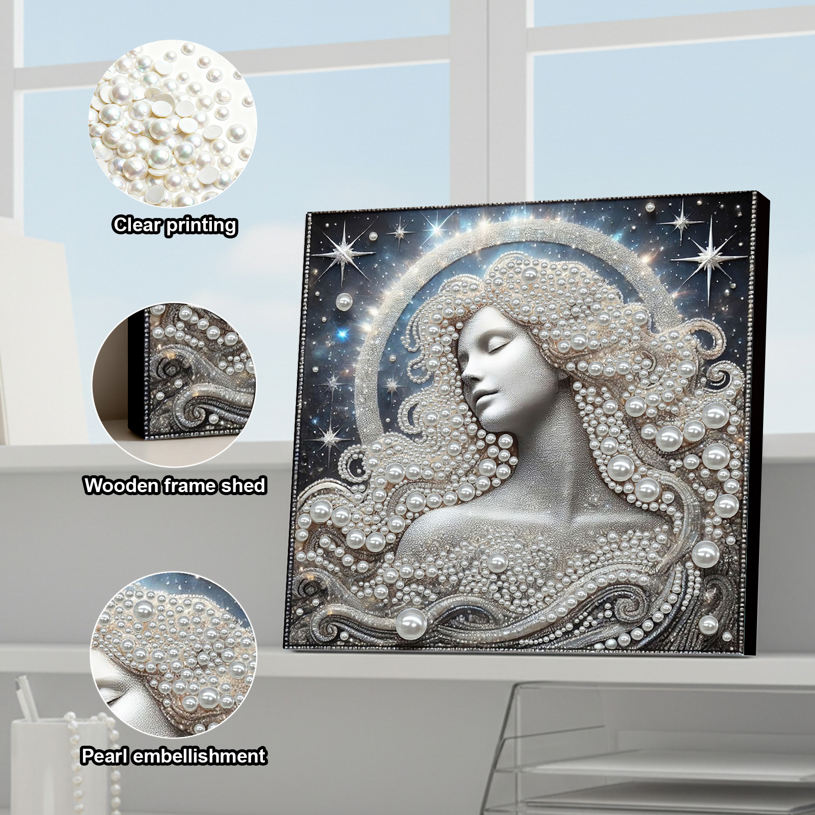 DIY Ladies Pearl Painting Art  – Resin Craft For Beginners recenzja i cena