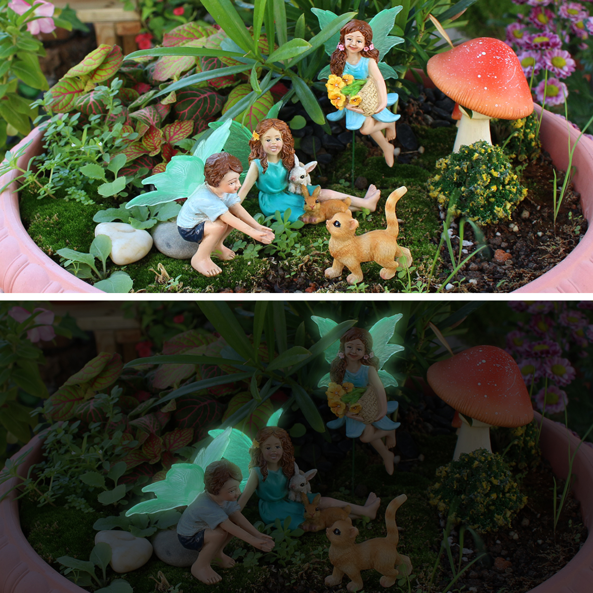4pc Flower Fairy and Animal Pa – Resin Craft Material recenzja i cena