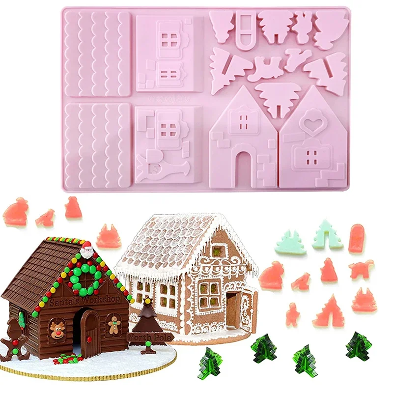 Christmas House Building block – Silicone Mold Tray recenzja i cena