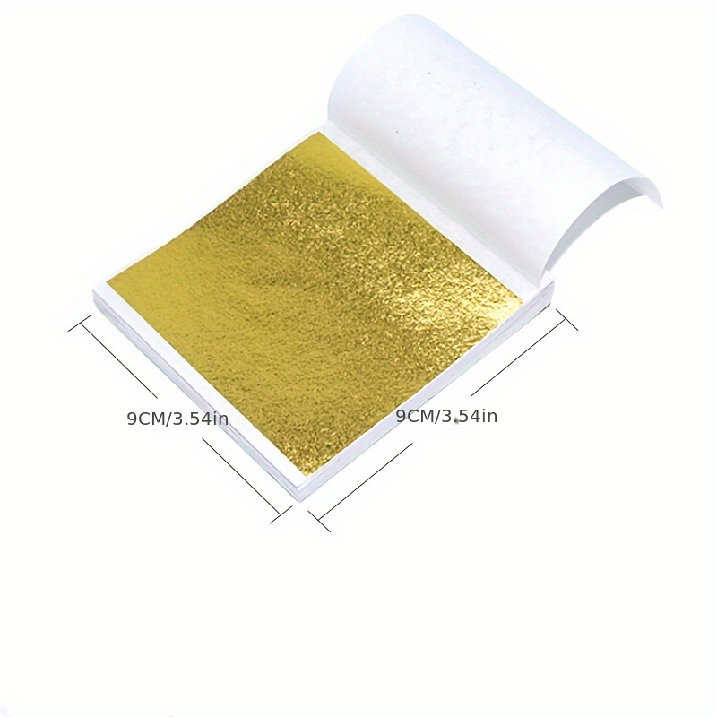 Aomily 9x9cm 100 Sheets Practi – Gold Foil Flakes recenzja i cena
