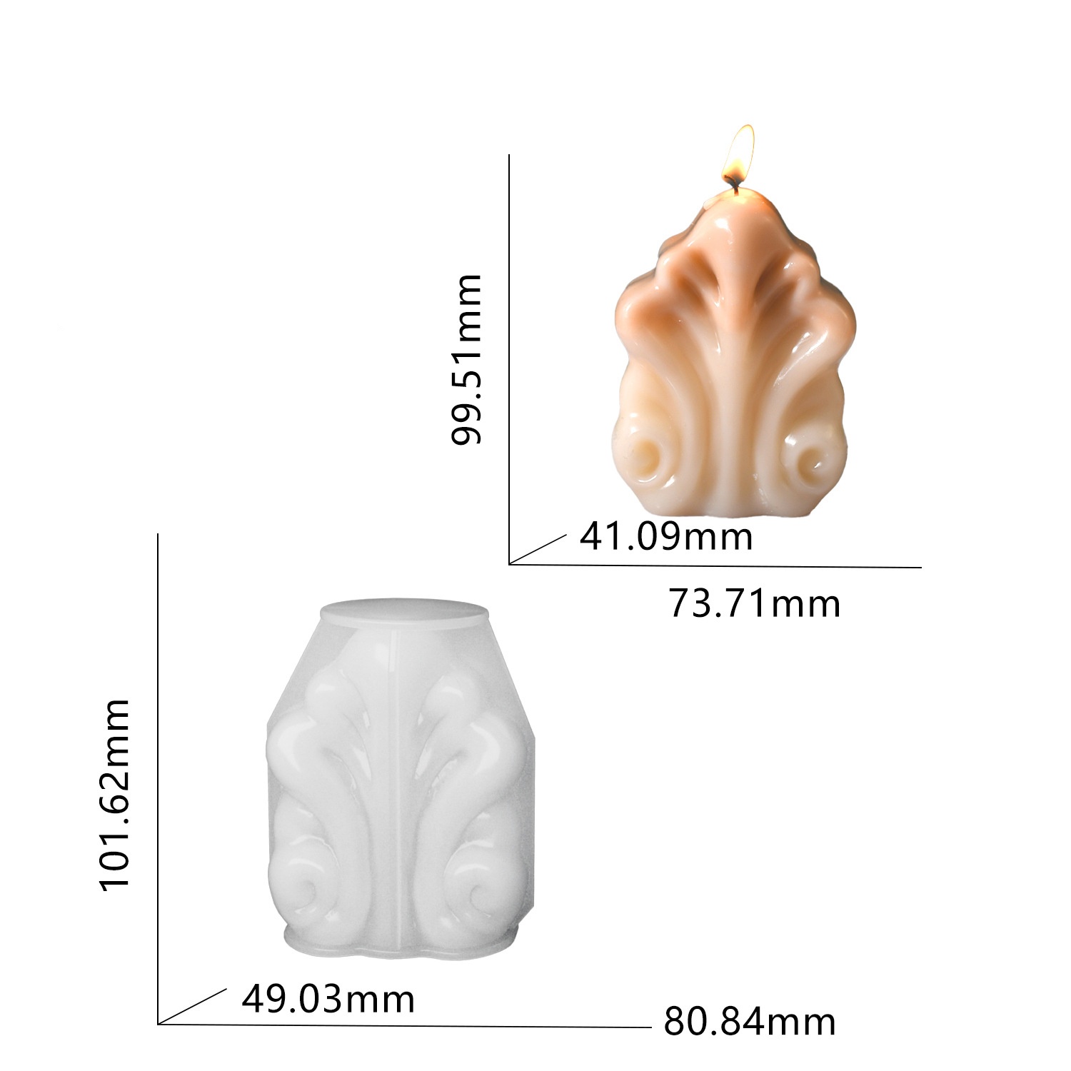 Ocean Shell Candle Silicone Mo – Resin Ocean Wave Mold recenzja i cena