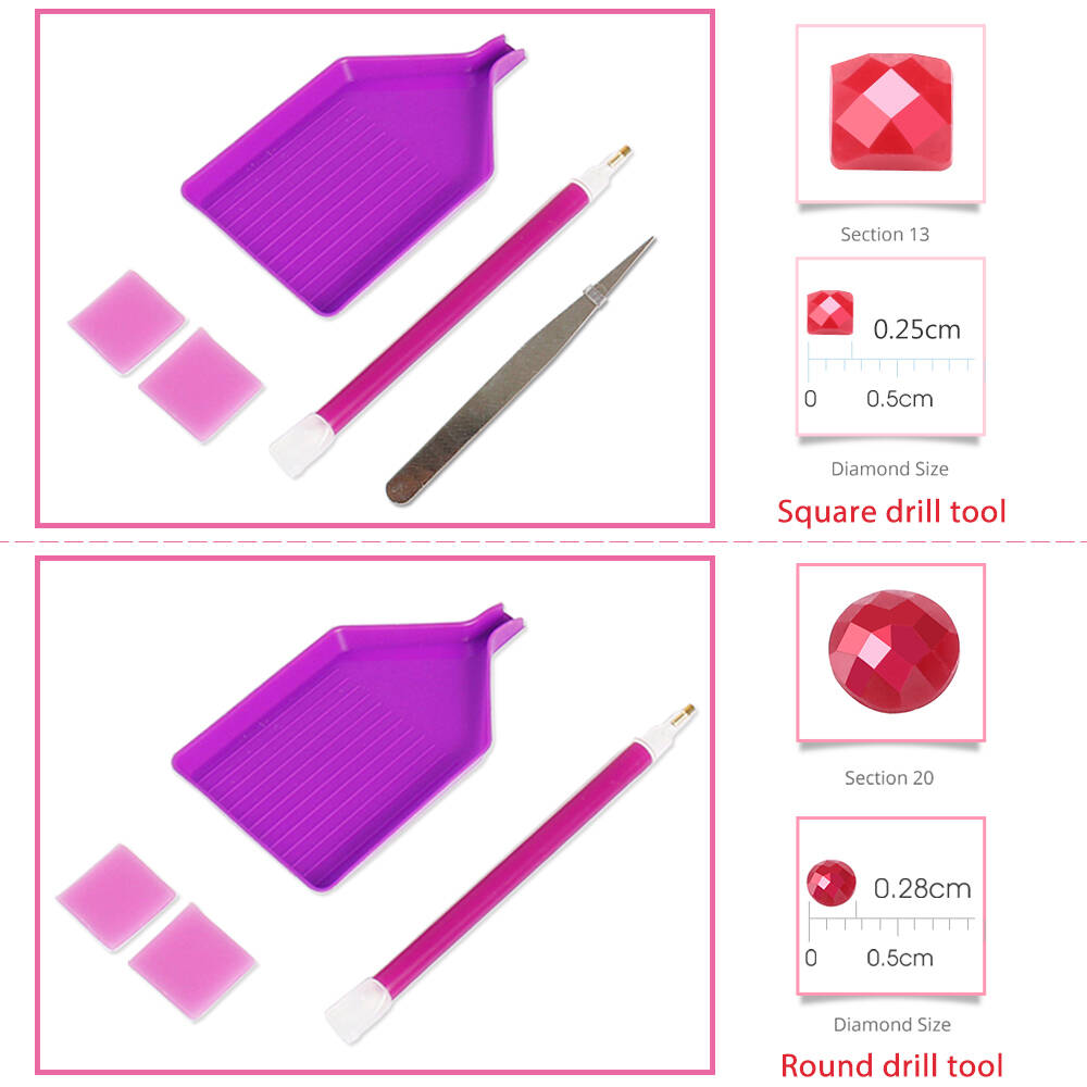 1PC frameless   DIY Diamond Pa – Resin Craft For Beginners recenzja i cena